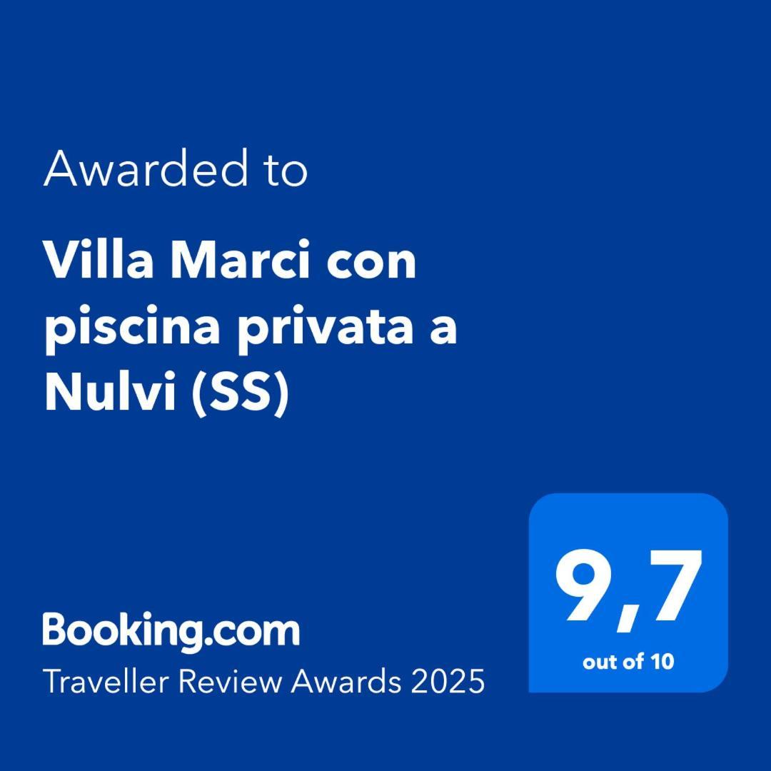 Villa Marci Con Piscina Privata A Nulvi Eksteriør bilde